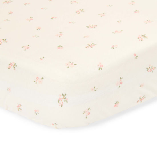 Fitted cot sheet Fairy Blossom