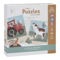 4 in 1 puzzles Little Farm