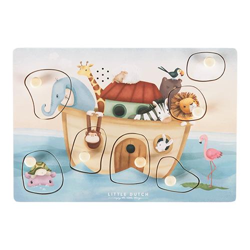 Wooden Sound puzzle Noahs Ark FSC