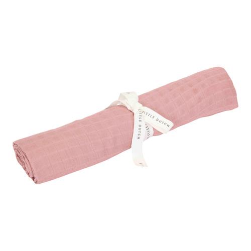 Swaddle muslin 120 x 120 cm Pure Pink Fairy Blossom