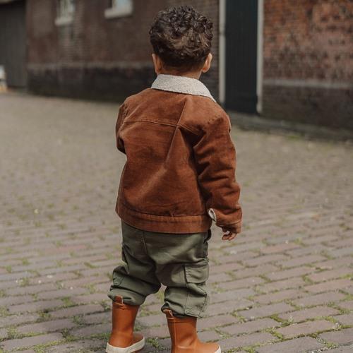 Reversible jacket Brown/Sand