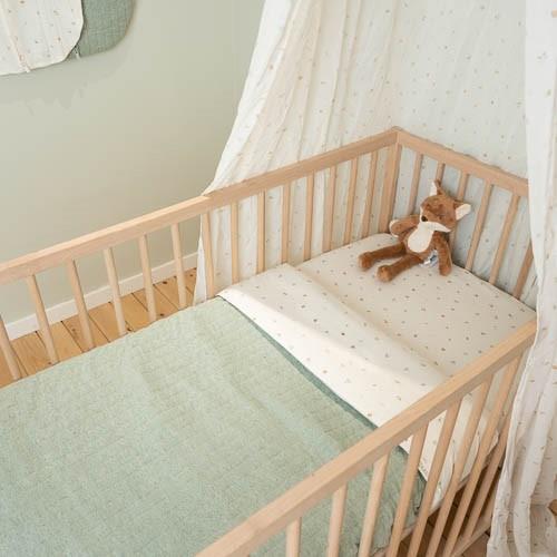 Bassinet blanket Pure Sage