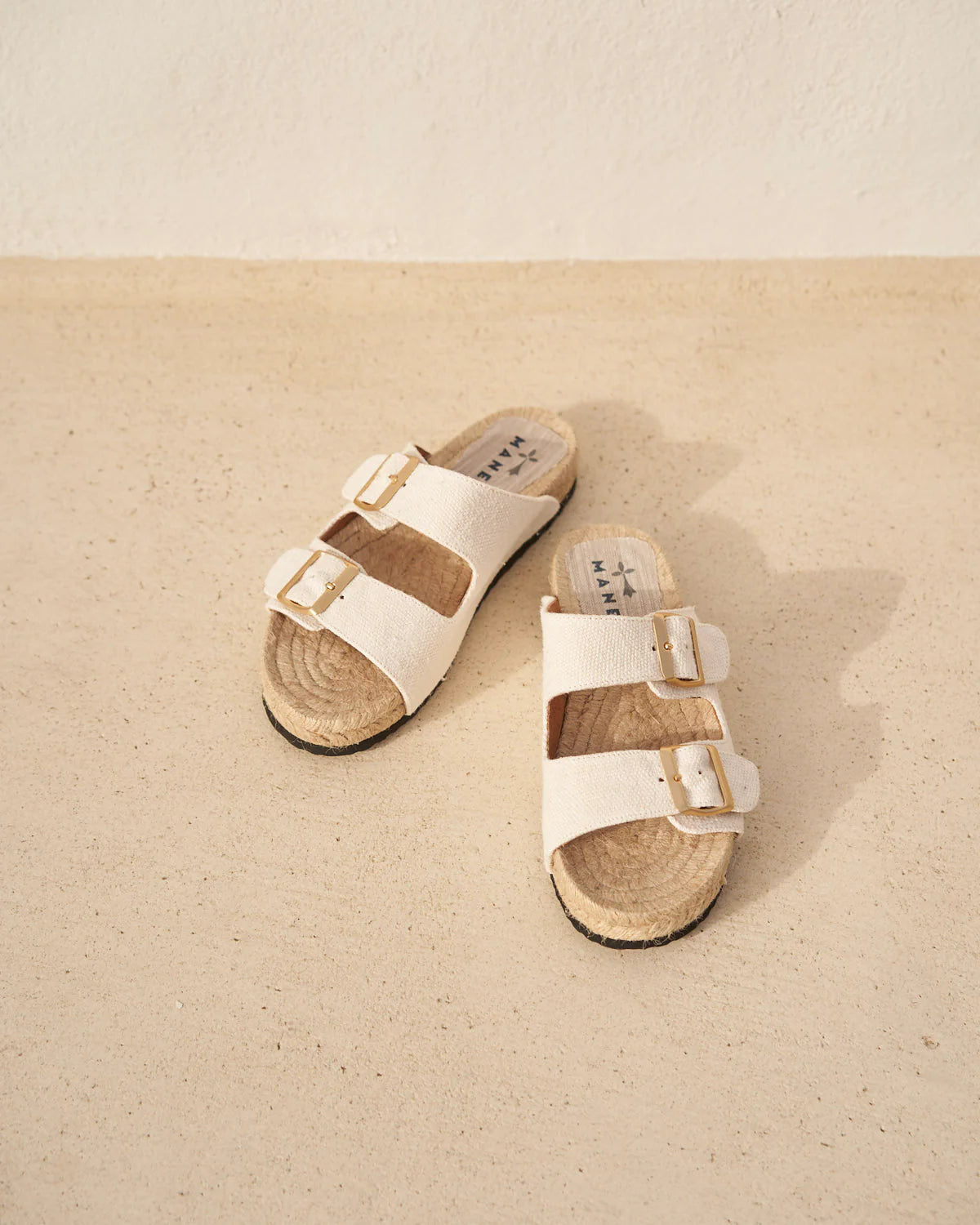 Organic Hemp Nordic Sandals La Havana White