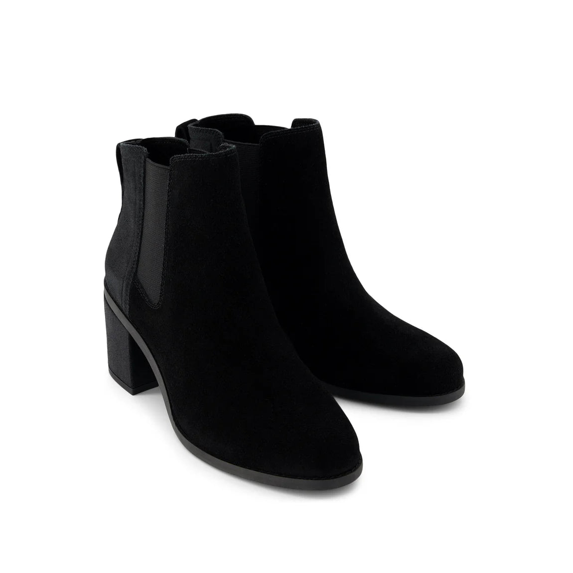 Evelyn Chelsea Boots Black