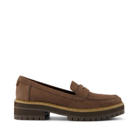 Cara Loafer Dark Brown Leather