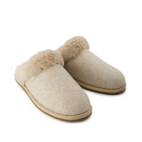 Valerie Slipper Oatmeal Sparkle Knit