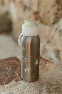 Insulated bottle flip-up Campus 350 ml - Little Farm