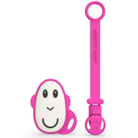 Flat Face Teether & Soother Clip Set