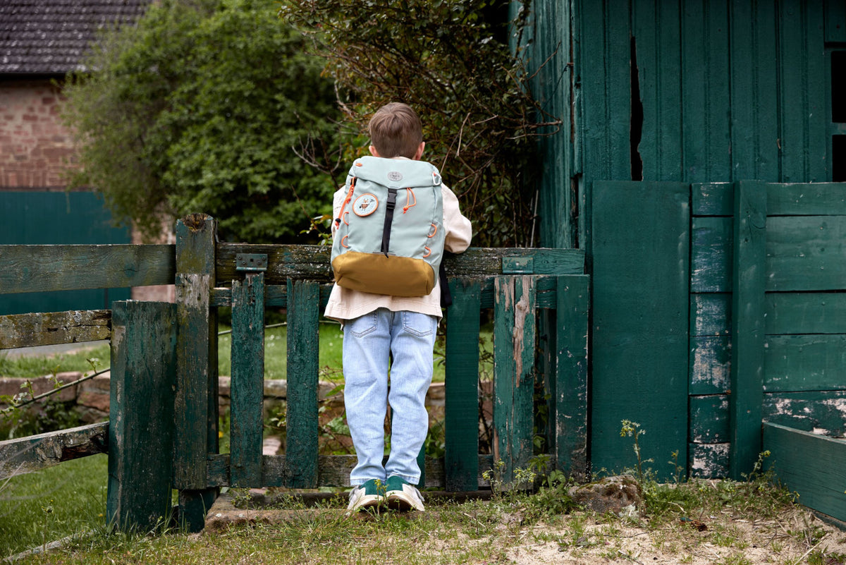 Big Outdoor Backpack - Nature, light blue