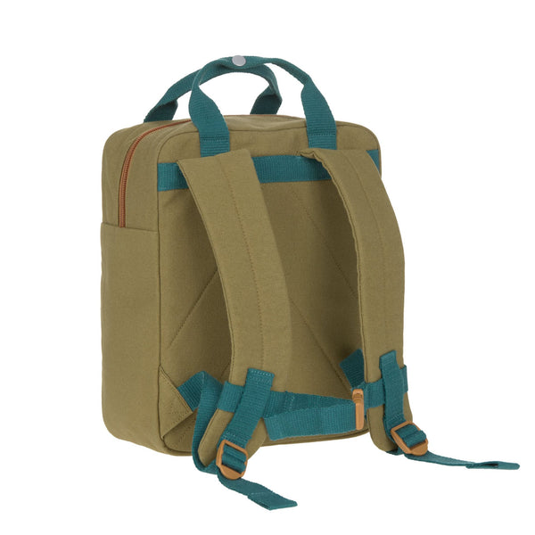 Little One & Me Square Backpack - Small, olive