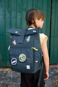 Medium Rolltop Backpack, navy