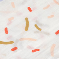 Heavenly Soft Blanket Little Mateys Sprinkles Spacy Orange