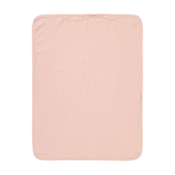 Muslin Blanket GOTS - Powder Pink