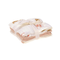 Swaddle & Burp Blanket M (3pcs) Little Mateys Spicy Orange