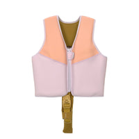 Swim Vest kids, lavender/apricot