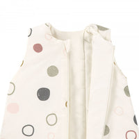 Sleeping Jumper Dots Circles Offwhite