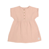 Muslin Dress GOTS - Powder Pink