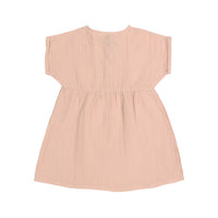 Muslin Dress GOTS - Powder Pink