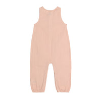 Muslin Jumpsuit GOTS - Powder Pink