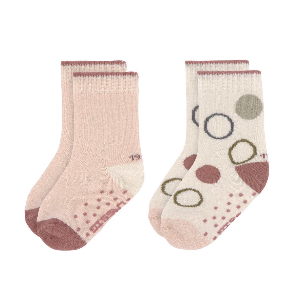 Anti-Slip Socks (2 pcs) - GOTS