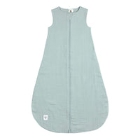 Summer Baby Sleeping Bag - organic cotton, silver grey