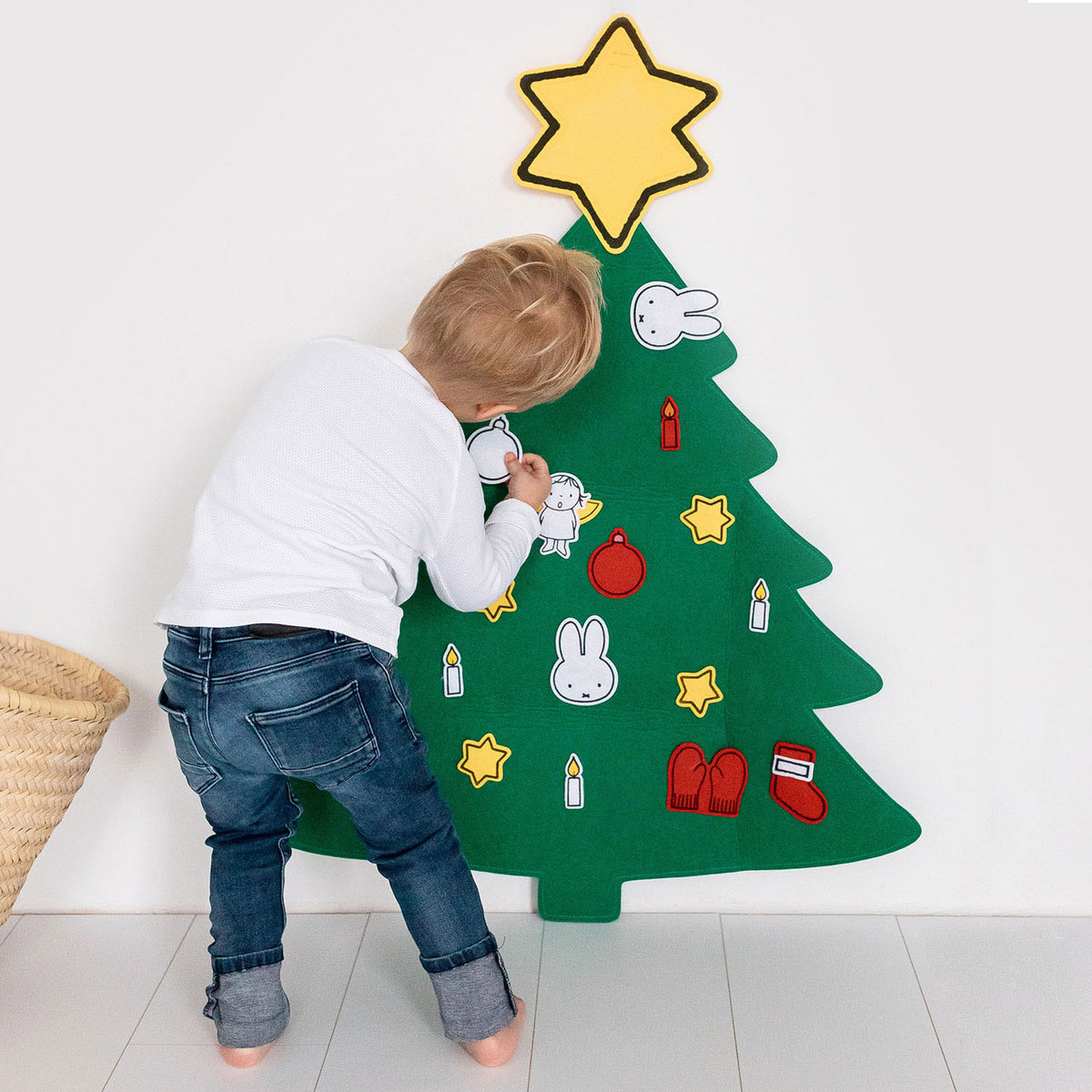 Miffy Christmas Tree Felt