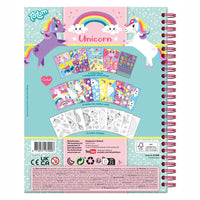 Totum Sticker Book Sticker by number Unicorn