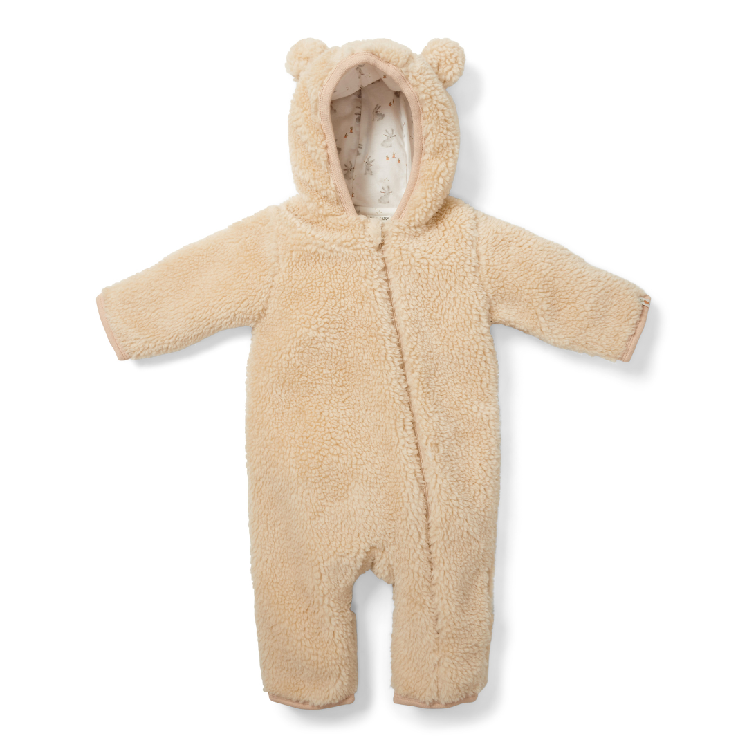 Teddy One-Piece Suit Sand