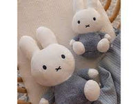 Miffy Cuddle 25cm Fluffy Blue