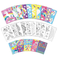 Totum Sticker Book Sticker by number Unicorn