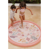 Ocean Dream Sprinkler Mat Pink 150 cm