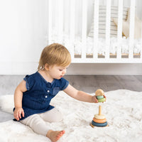 Wooden stacking toy