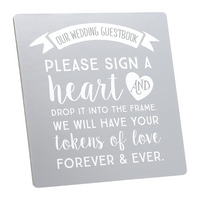 Wedding Wishes Signature Frame