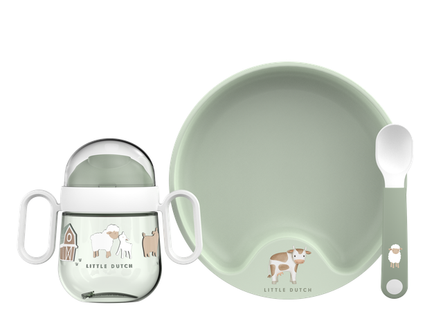 Baby dinnerware 3-piece set Little Farm