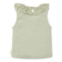 Singlet Rib Grass Green