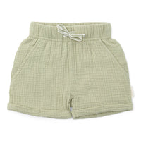 Muslin short Grass Green