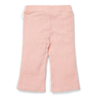 Muslin trousers Flower Pink