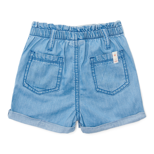 Short Denim Embroidered