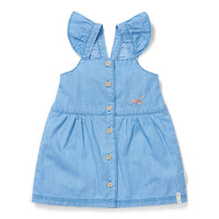 Dress sleeveless Denim