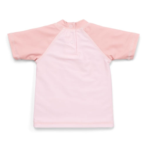 Swim T-shirt short sleeves Flower Pink SS