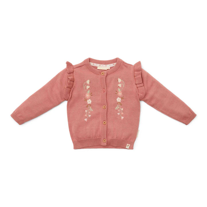 Knitted cardigan Warm Rose