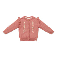 Knitted cardigan Warm Rose