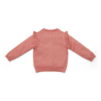 Knitted cardigan Warm Rose