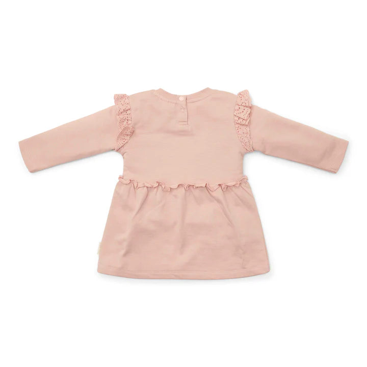 Dress long sleeves Soft Rose