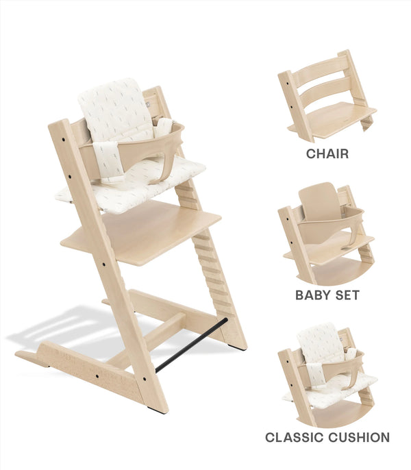 Tripp Trapp High Chair Bundle + Cushion