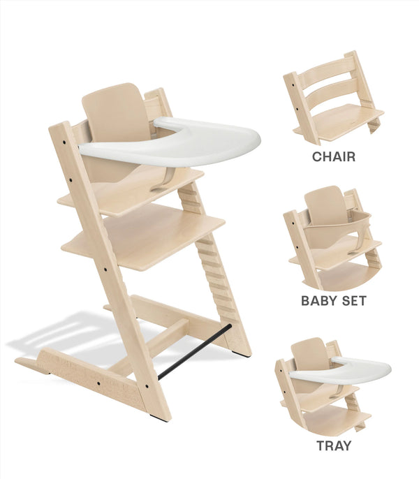 Tripp Trapp High Chair Bundle + Tray