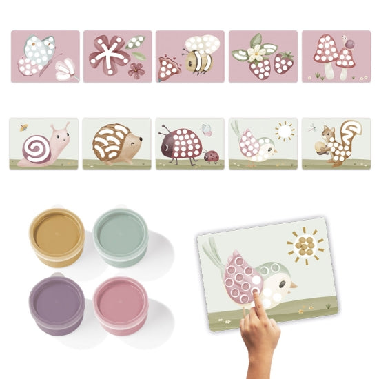 Finger Paint Fairy Garden