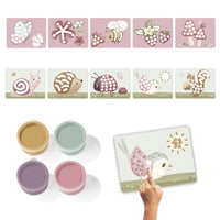 Finger Paint Fairy Garden