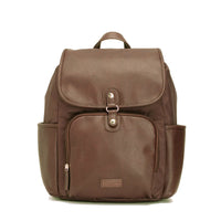 Freddie Vegan Leather Backpack Tan