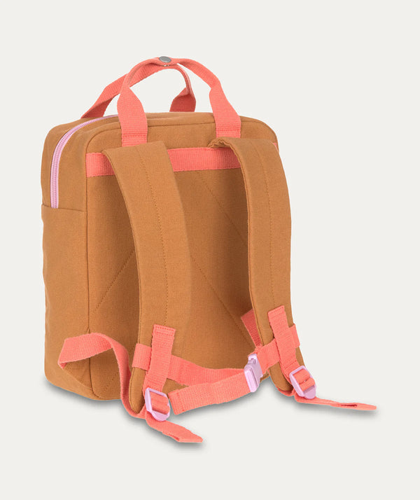 Little One & Me Square Backpack - Small, caramel